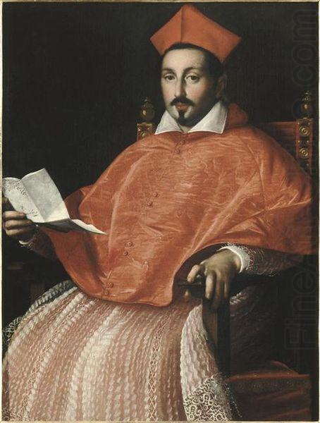 Retrato del Cardenal Scipione Borghese, Ottavio Leoni